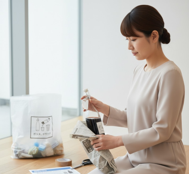 店舗へ行けない時の処分方法