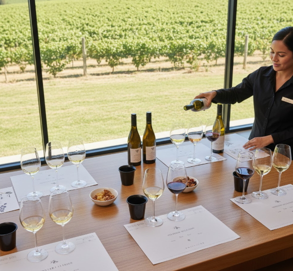 テイスティングの料金とメニュー