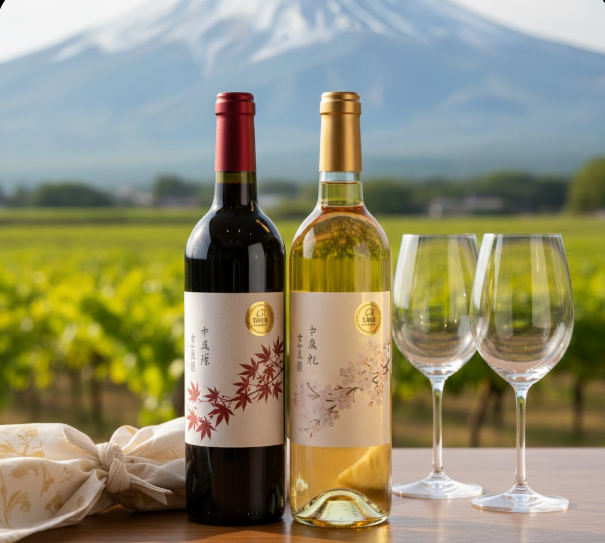 お土産に最適な山梨限定の赤と白