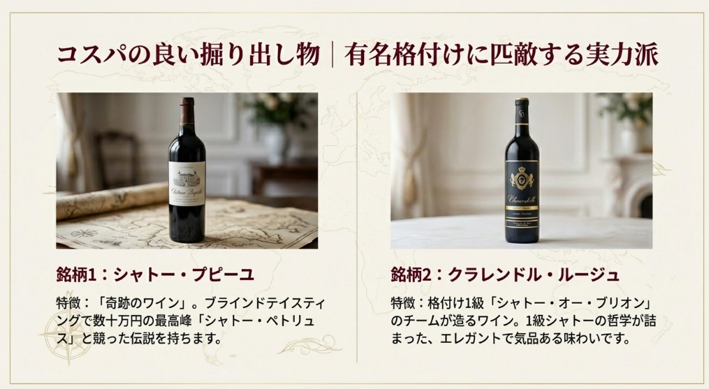 ボルドー等のコスパ良い掘り出し物