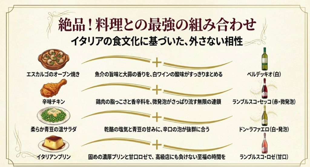 サイゼリヤ料理×ワインの最強コンビ