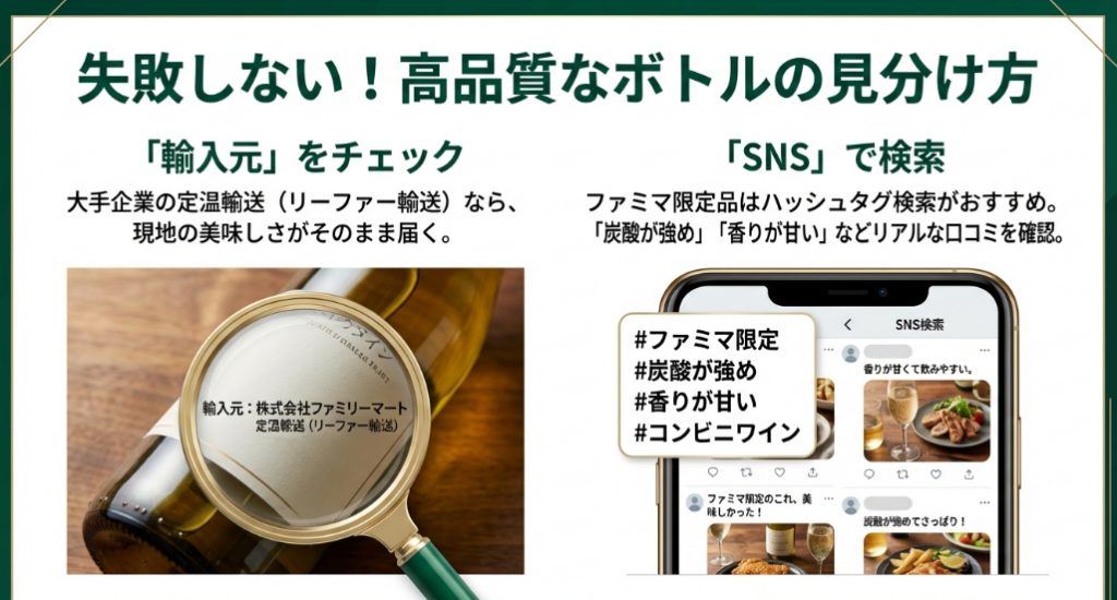 輸入元やSNS検索で高品質なワインを見分ける方法