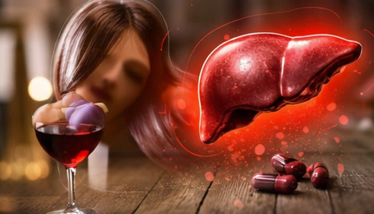 赤ワインは肝臓に悪い？